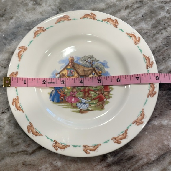 Royal Doulton Bunnykin English Fine Bone China plate - Picture 5 of 6